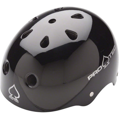 ProTec Classic Gloss Black Helmet
