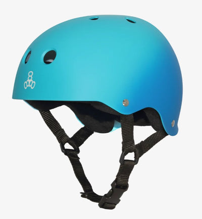 Triple Eight Sweat Saver Helmet Blue/Turqpise Fade