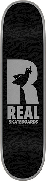 REAL DOVES REDUX DECK-8.25 BLK/SIL