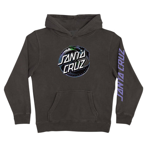 Santa Cruz Holo Wave Dot P/O Hooded Heavyweight Sweatshirt Girls