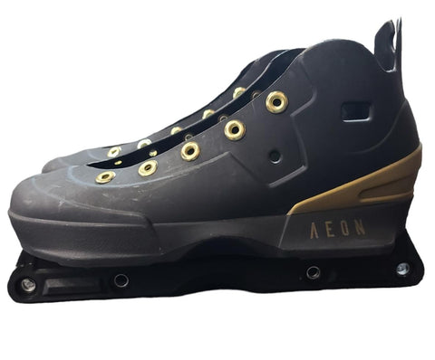 USD AEON 60MM REPLACEMENT SHELL / BOOT Blk/Gld eyelets/heel