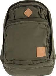 Girl Backpack, Simple Army Green