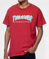 Thrasher Shirts 2022 RED BLUE SM