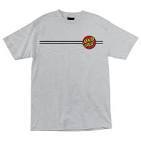 Santa Cruz Classic Dot Tee Grey