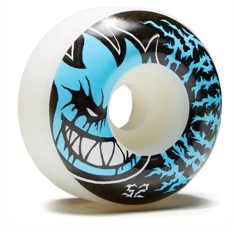 Spitfire Bighead deathmask wheels 52mm White/blue