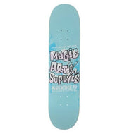 KROOKED TEAM MAGIC ART SUPPLIES 8.06 SKATEBOARD DECK