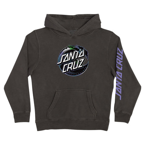 Santa Cruz Holo Wave Dot P/O Hooded Heavyweight Sweatshirt Girls