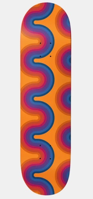 CALL ME 917 WAVY DECK / ORANGE SLICK / 8.18"