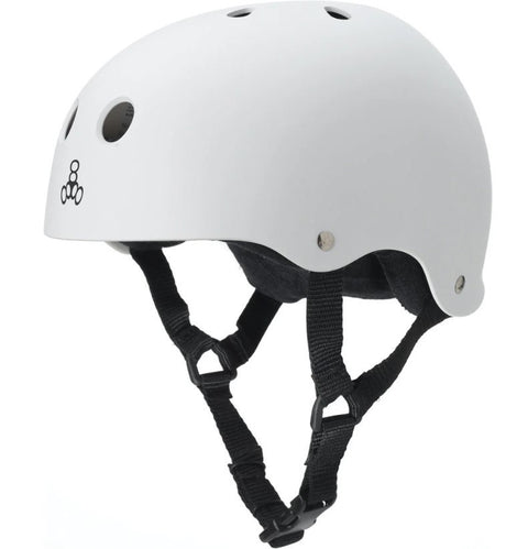 Triple Eight Sweat Saver Helmet White/Matte