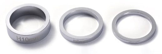 Envy BAR SPACERS CHROME [single] 3mm,5mm or 10mm