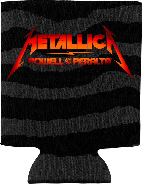 Can cooler Coozie Metallica collab black