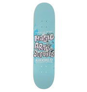 KROOKED TEAM MAGIC ART SUPPLIES 8.06 SKATEBOARD DECK