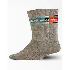 Dickies Socks Assorted GRAY 4 pair.
