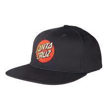 Santa Cruz Snapback; Classic Dot BLK