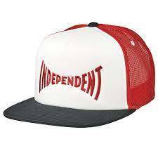 Independent Snapback Blk-Red-Wht