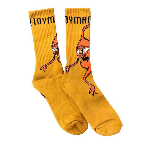 Toy Machine Sect. Bars Socks (Mustard)