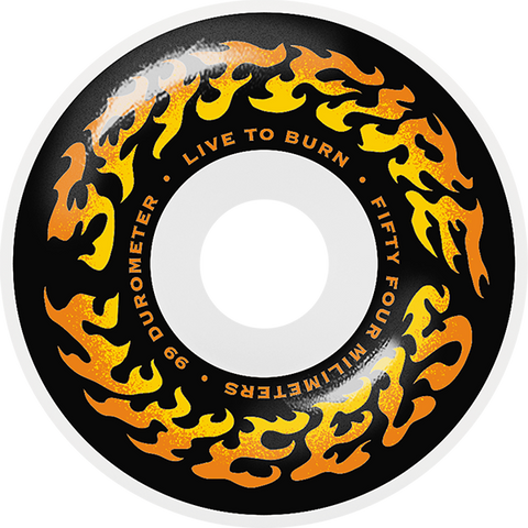 SPITFIRE CLASSICS TORCHED SCRIPT 52mm WHITE