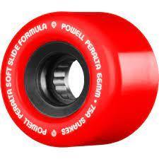 Powell Peralta Wheels Snakes Red