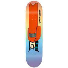 Toy Machine Romero Tall Hat Skateboard Deck - 8.00 Toy Machine Romero Tall Hat Skateboard Deck