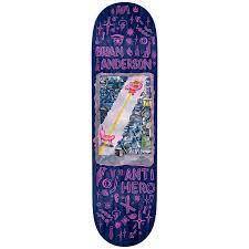 Anti-Hero Anderson Hug Pavement Deck 8.75