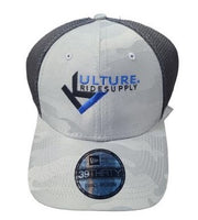 KRS Camo Snapback Hat Grey/Blue