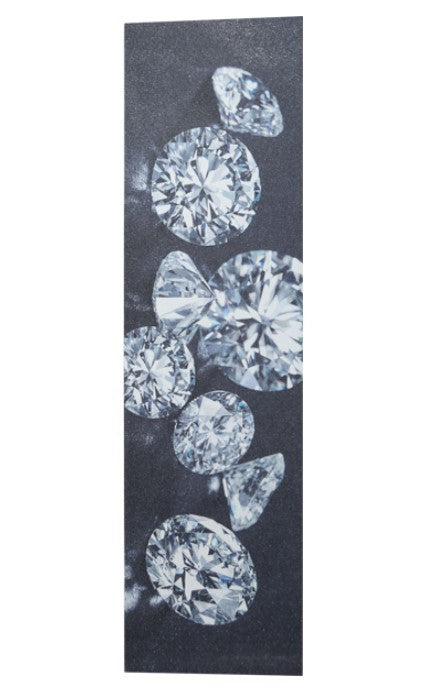 Diamond Grip Single Sheet Spilled Jewels Black