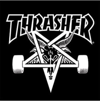 Thrasher Sk8goat Banner Black
