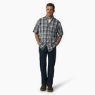 Dickies MENS S/S FLEX PLAID SHIRT (WS551)