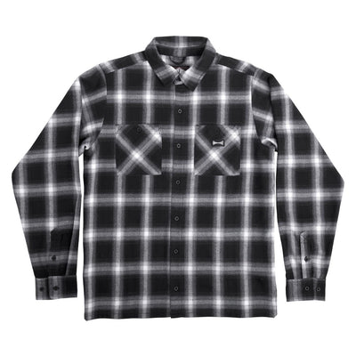 Independent Legacy L/S Flannel Top Black
