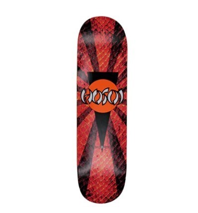 Hosoi Skateboards Orange Snakeskin Deck– 8.5"x32.5"