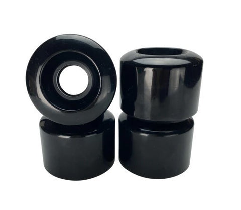 Coyote Blank Conical Wheels 60mm 78a - Black/Black Hub