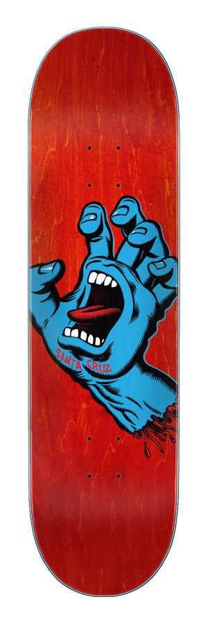 Screaming Hand 8.0in x 31.6in Santa Cruz Decks