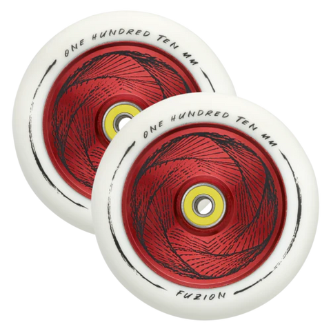 Fuzion Marker Wheels Red/White