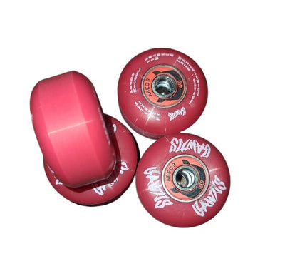Gawds Anti-Rocker Wheels WITH BEARINGS 45mm - Red