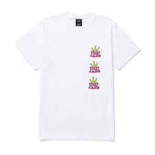 Huf Stacked Crown s/s White