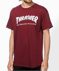 Thrasher Shirts 2022 Maroon Logo M