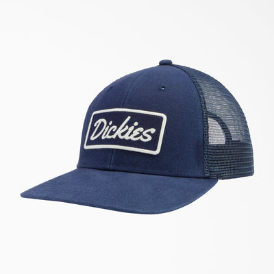 Dickies Patch Logo Trucker Hat Ink Navy