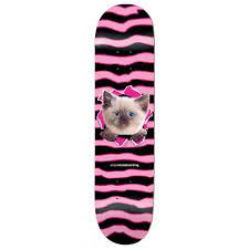 Enjoi Kitten Ripper Deck Pink