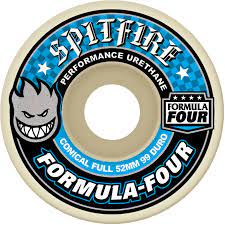 SPITFIRE WHEELS F4 CONICAL 54MM BLUE