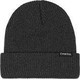 Emerica Logo Clamp Beanie BLK