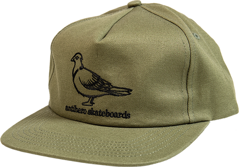 Anti-Hero Basic Pigeon Hat ADJ-OLIVE